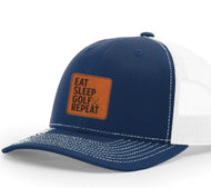 Eat, Sleep, Golf, Repeat Hat