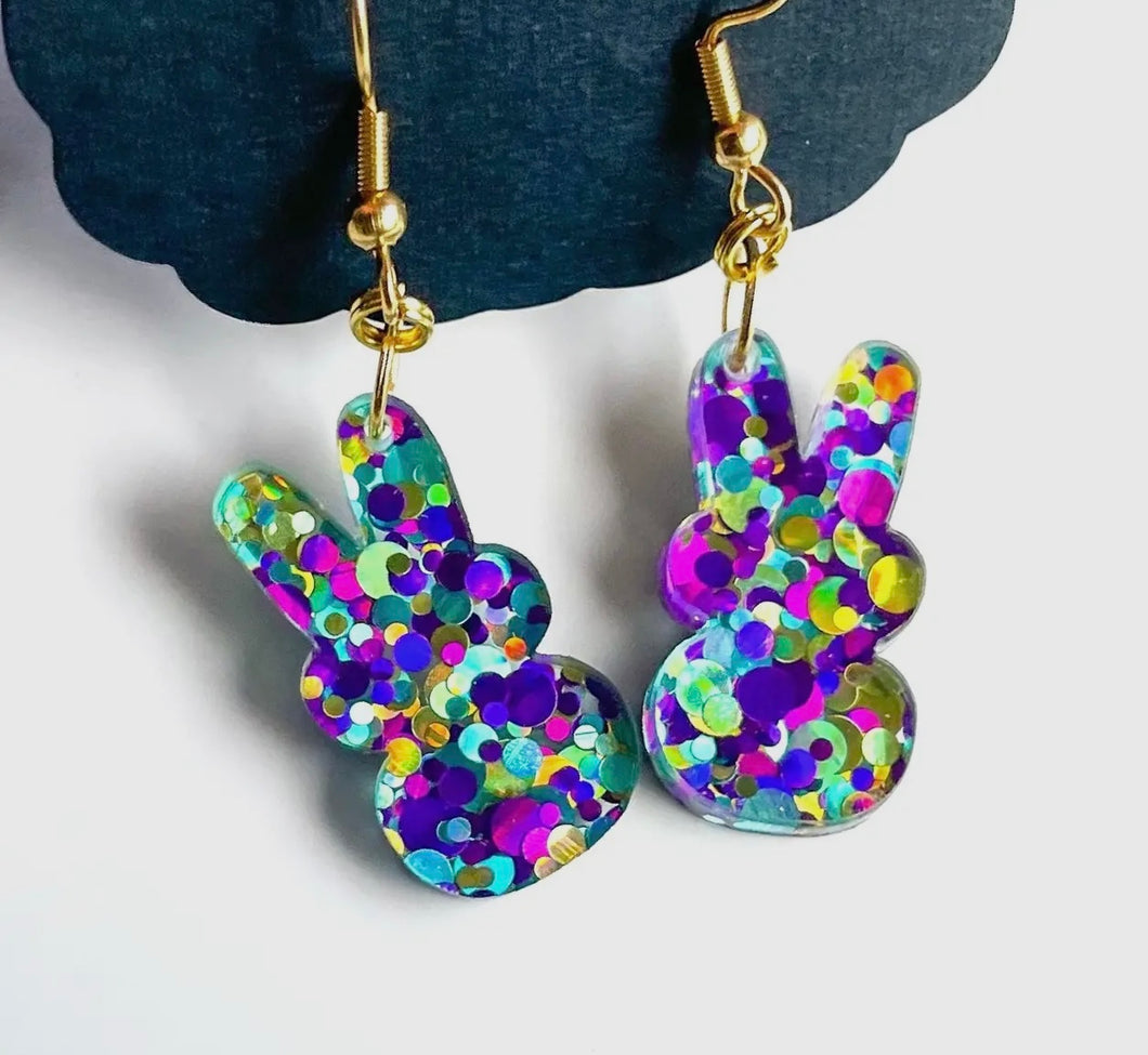 Easter Bunny Sparkle Drop