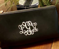 Leather Purse Monogramming